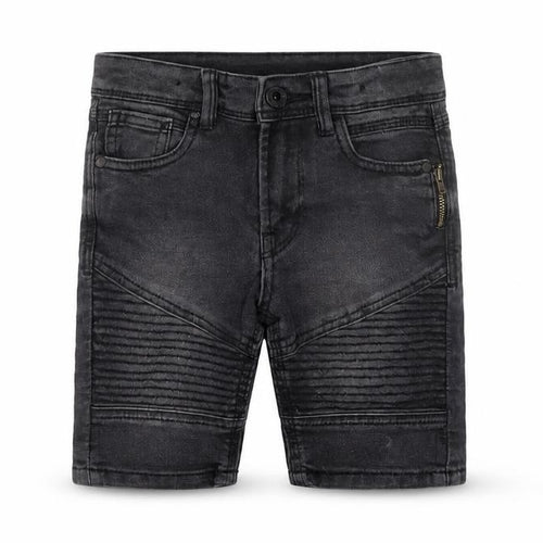 Denim & Co. Boys Green Cotton Bermuda Shorts Size 5 Years Regular Zip