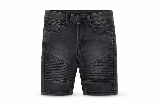 Denim & Co. Boys Green Cotton Bermuda Shorts Size 5 Years Regular Zip
