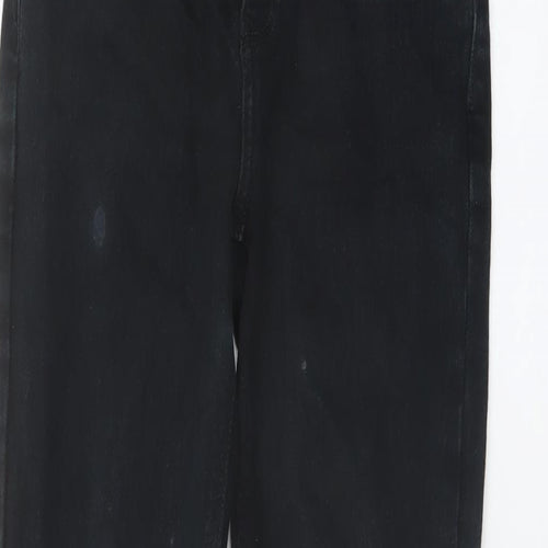 River Island Womens Blue Cotton Skinny Jeans Size 10 L25 in Regular Button