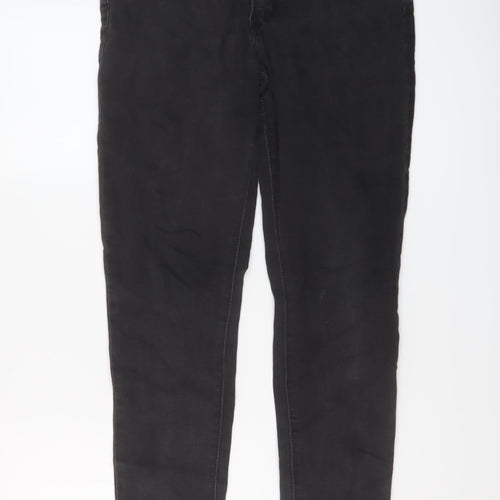 Levi's Womens Grey Cotton Skinny Jeans Size 30 in L30 in Regular Button