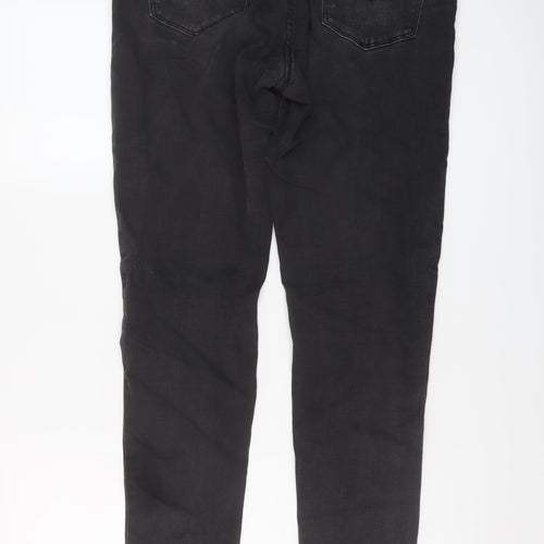 Levi's Womens Grey Cotton Skinny Jeans Size 30 in L30 in Regular Button