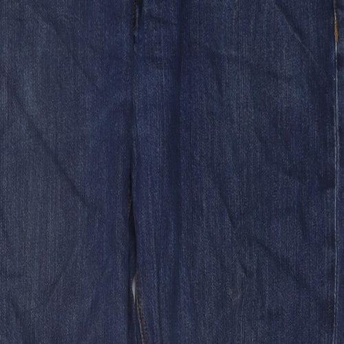 ASOS Mens Blue Cotton Straight Jeans Size 31 in L30 in Regular Button