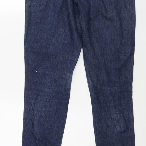 Denim& Womens Blue Cotton Jegging Jeans Size 12 L31 in Regular