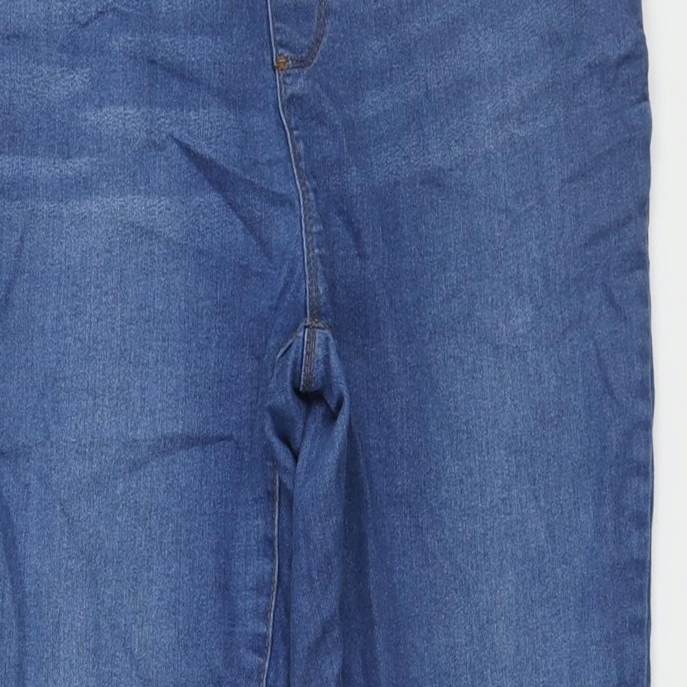 Dorothy Perkins Womens Blue Cotton Jegging Jeans Size 14 L28 in Regular