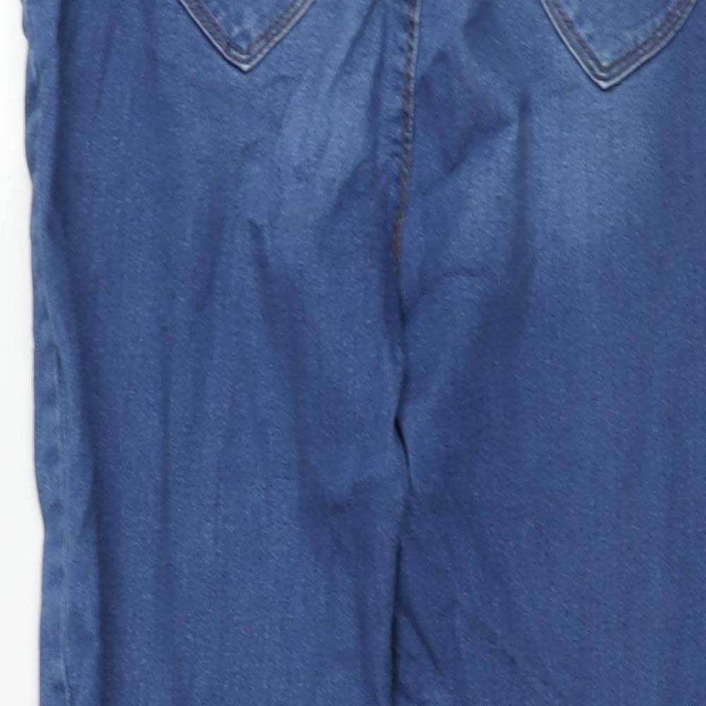Dorothy Perkins Womens Blue Cotton Jegging Jeans Size 14 L28 in Regular