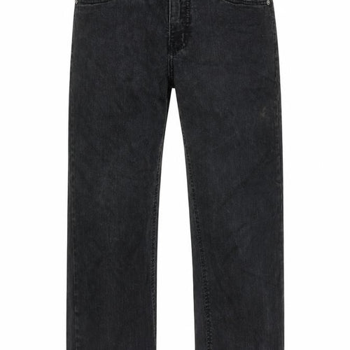 Urban Star Mens Black Cotton Straight Jeans Size 32 in L27 in Regular Zip
