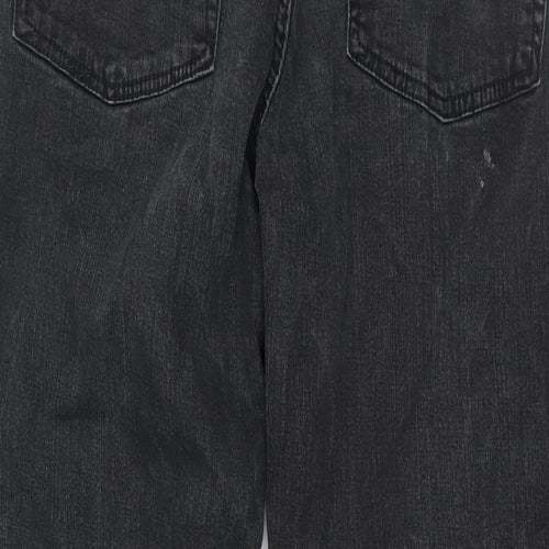 Urban Star Mens Black Cotton Straight Jeans Size 32 in L27 in Regular Zip