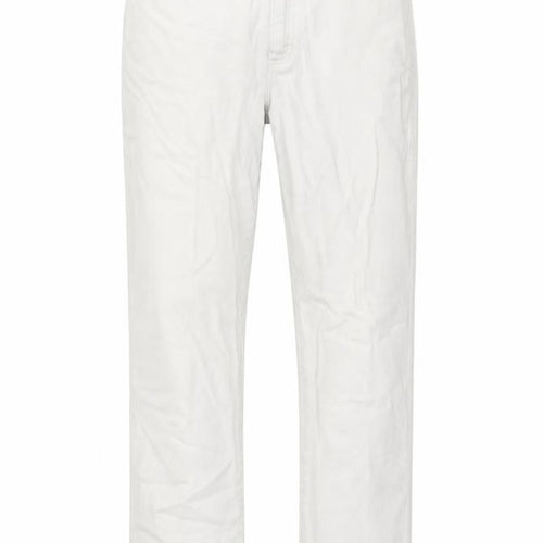 Lee Mens Ivory Cotton Straight Jeans Size 30 in L30 in Regular Zip