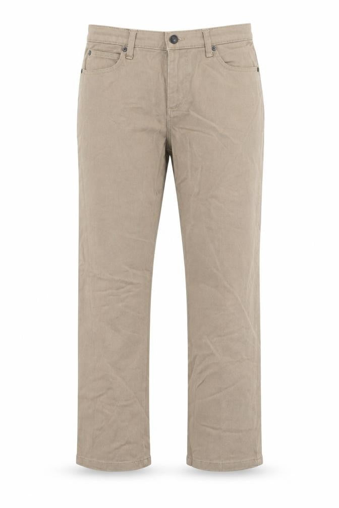 Lee Womens Brown Cotton Straight Jeans Size 32 in L27 in Regular Zip