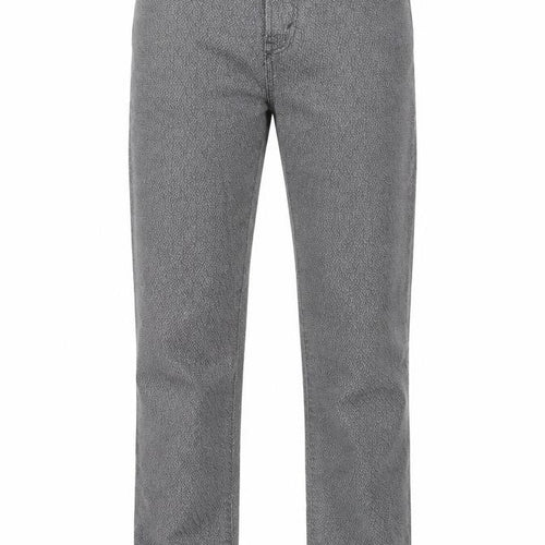 Levi's Womens Grey Geometric Cotton Straight Jeans Size 29 in L32 in Regular Zip