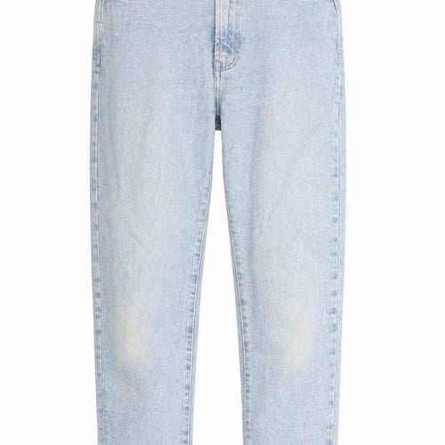 Stradivarius] Womens Blue Cotton Mom Jeans Size 12 L26 in Regular Zip