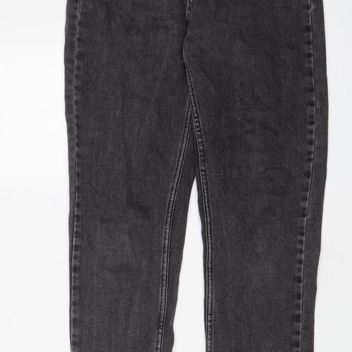 BDG Womens Grey Cotton Mom Jeans Size 26 in L32 in Regular Zip