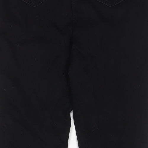 NEXT Womens Black Cotton Jegging Jeans Size 14 L28 in Regular