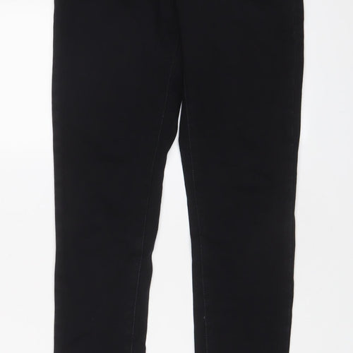 Levi's Womens Black Cotton Skinny Jeans Size 25 in L30 in Regular Zip