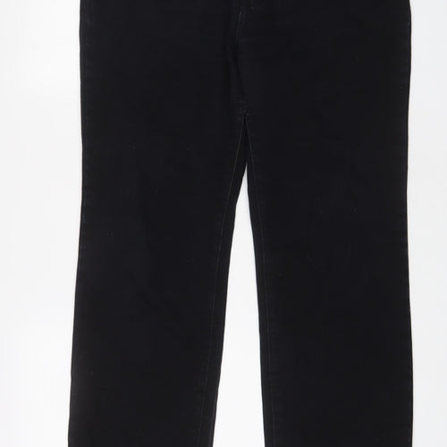 Month Star Womens Blue Cotton Straight Jeans Size 35 in L30 in Regular Zip