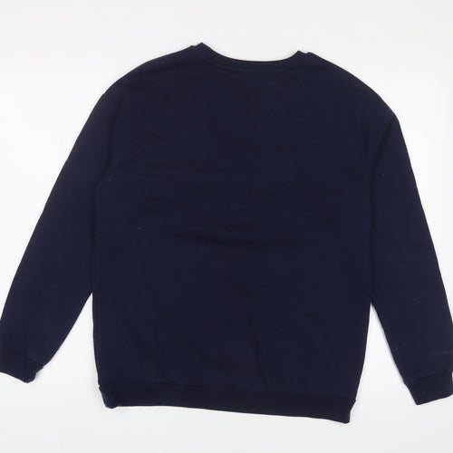 Red Herring Womens Blue Cotton Pullover Sweatshirt Size 12 Pullover - Tokyo