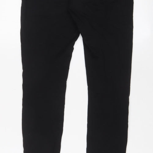 H&M Womens Black Cotton Capri Leggings Size M L27 in