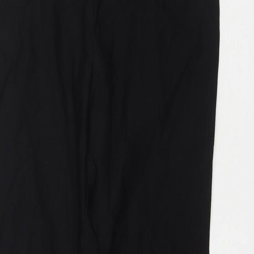 Lilia Womens Black Cotton Bermuda Shorts Size M L17 in Regular Pull On