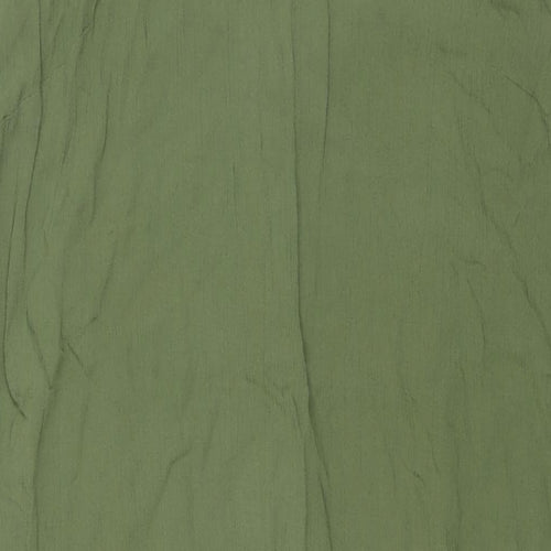 Marks and Spencer Womens Green Viscose Tank Dress Size 16 V-Neck Pullover