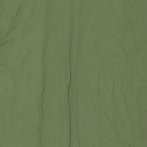 Marks and Spencer Womens Green Viscose Tank Dress Size 16 V-Neck Pullover