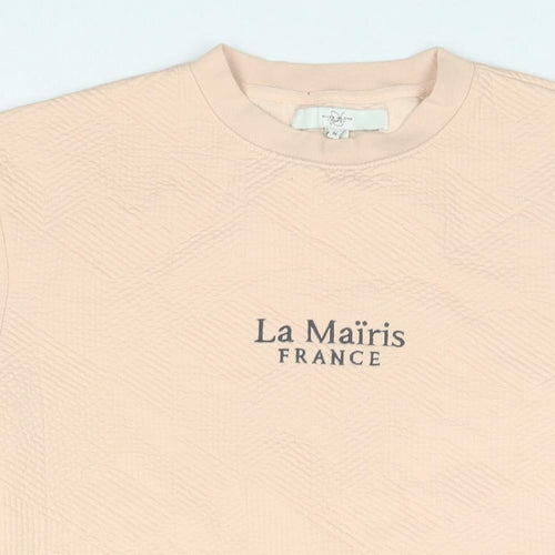 River Island Mens Beige Cotton Pullover Sweatshirt Size M - France