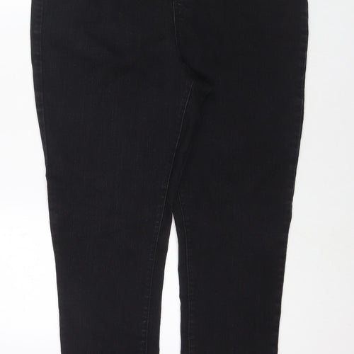 Savoir Womens Black Cotton Jegging Jeans Size 20 L30 in Regular