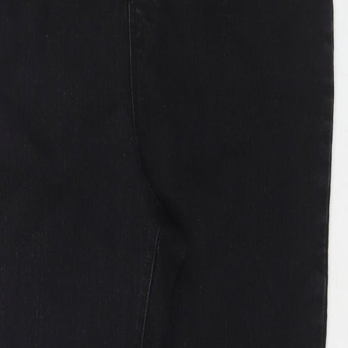 Savoir Womens Black Cotton Jegging Jeans Size 20 L30 in Regular