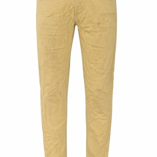 Uniqlo Mens Beige Cotton Skinny Jeans Size 30 in L34 in Regular Zip