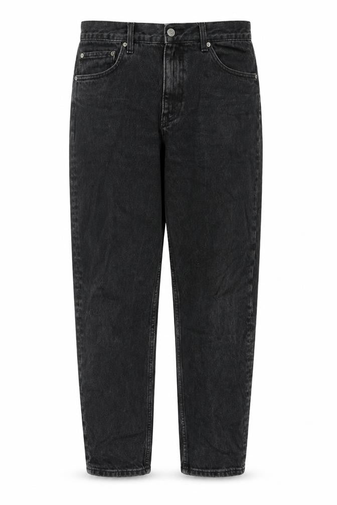 Weekday Womens Black Cotton Mom Jeans Size 31 in L30 in Regular Zip