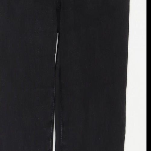 Levi's Womens Black Cotton Skinny Jeans Size 31 in L30 in Regular Zip