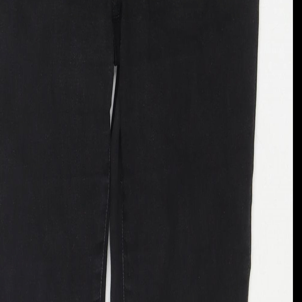 Levi's Womens Black Cotton Skinny Jeans Size 31 in L30 in Regular Zip