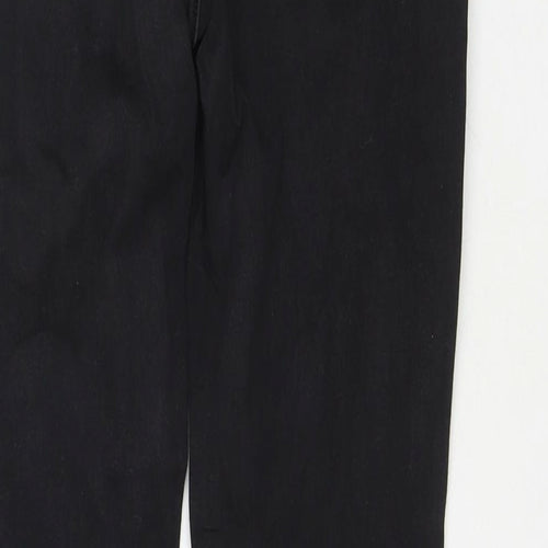 Levi's Womens Black Cotton Skinny Jeans Size 31 in L30 in Regular Zip