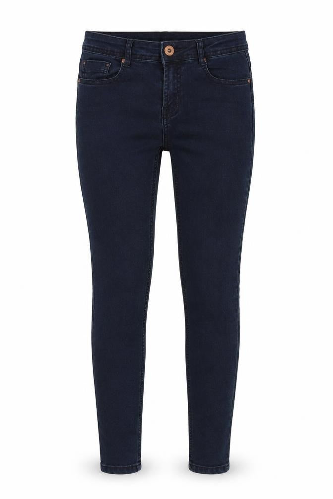 Attitude Jeans Girls Blue Cotton Skinny Jeans Size 13 Years L28 in Regular Zip
