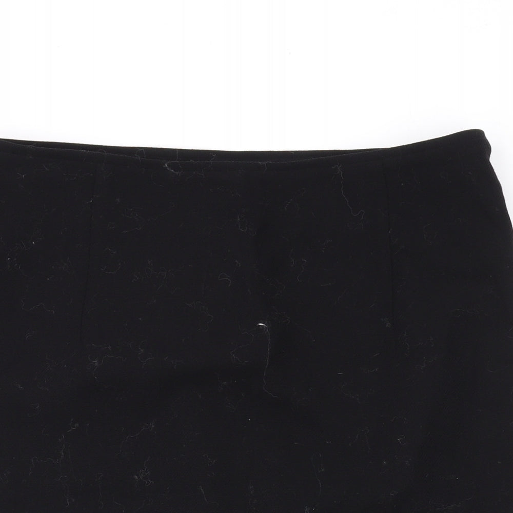 Hobbs Womens Black Polyester Straight & Pencil Skirt Size 10 Zip