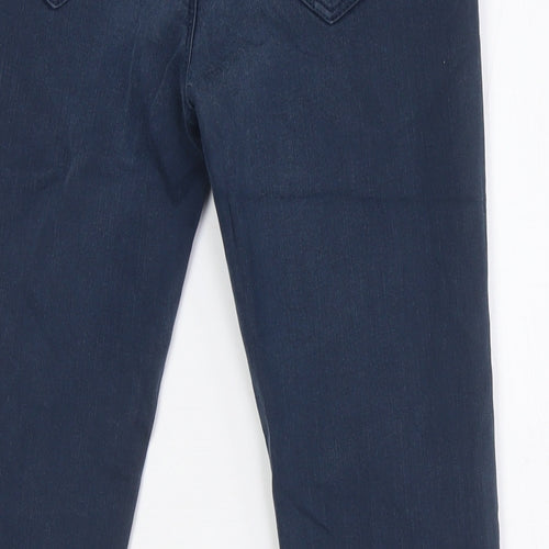 Pimkie Womens Blue Cotton Jegging Jeans Size 6 L27 in Regular Zip