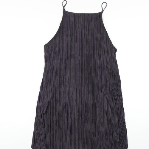 Pins & Needles Womens Purple Polyester A-Line Size M Square Neck Pullover