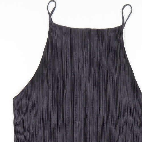 Pins & Needles Womens Purple Polyester A-Line Size M Square Neck Pullover