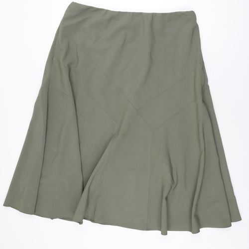 Kaleidoscope Womens Green Polyester Swing Skirt Size 20