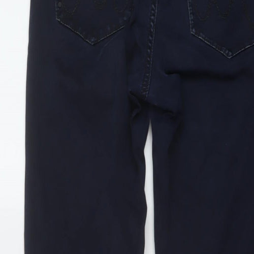 Marccain Mens Blue Cotton Skinny Jeans Size 30 in L30 in Regular Button