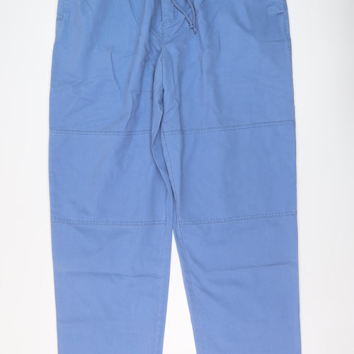 Boden Mens Blue Cotton Straight Jeans Size XL L33 in Regular Button