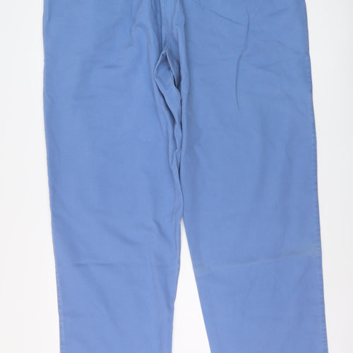 Boden Mens Blue Cotton Straight Jeans Size XL L33 in Regular Button