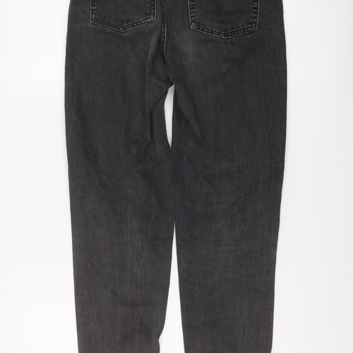 BDG Womens Grey Cotton Mom Jeans Size 26 in L26 in Regular Button