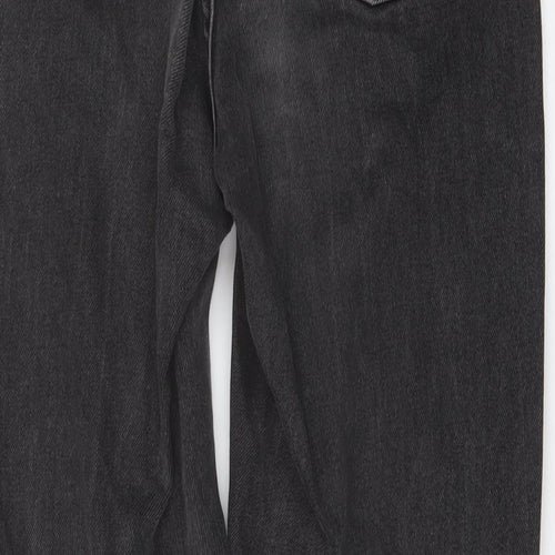 BDG Womens Grey Cotton Mom Jeans Size 26 in L26 in Regular Button