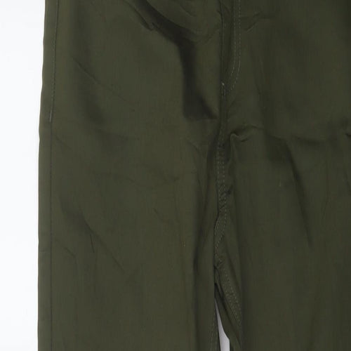 Marks and Spencer Womens Green Cotton Jegging Jeans Size 12 L30 in Regular