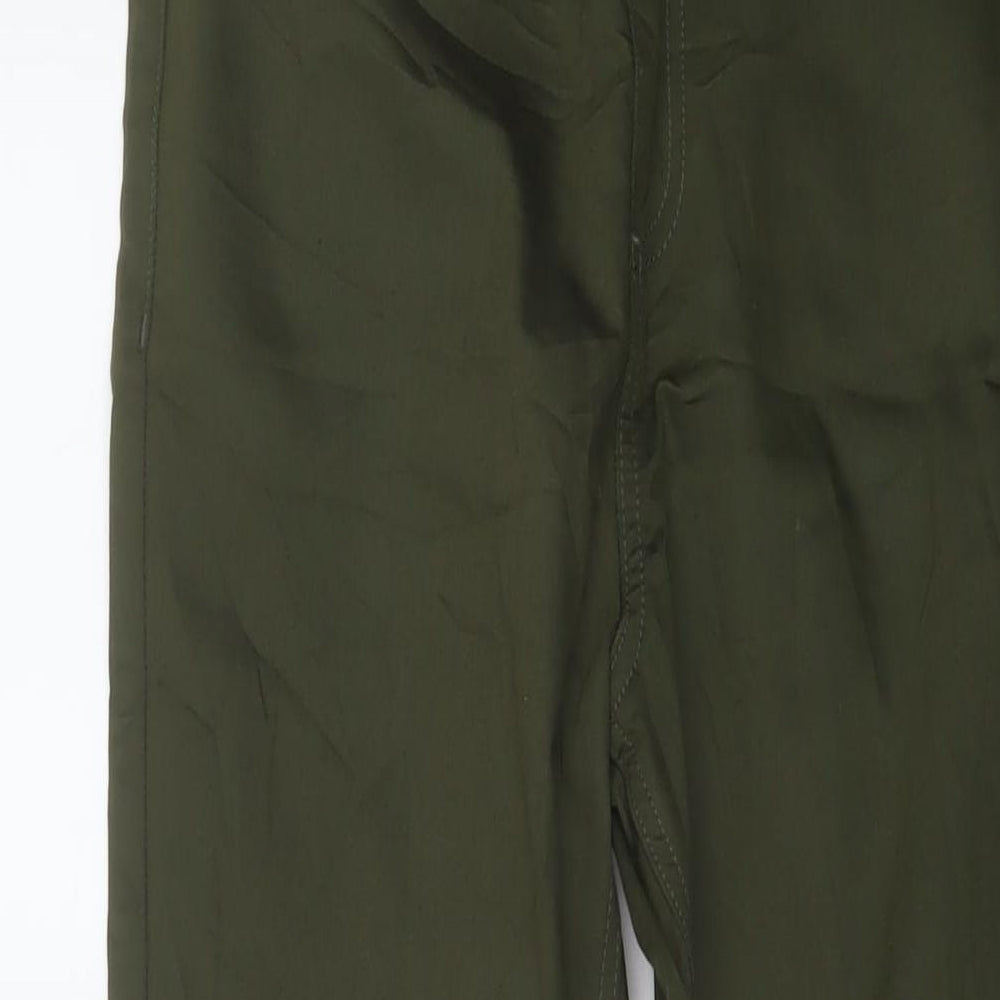 Marks and Spencer Womens Green Cotton Jegging Jeans Size 12 L30 in Regular