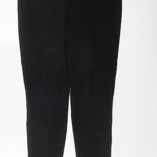 Denim & Co. Womens Black Cotton Jegging Jeans Size 10 L28 in Regular