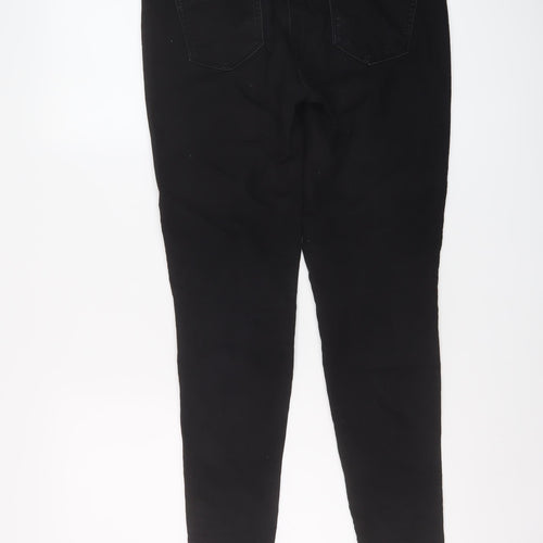 Denim & Co. Womens Black Cotton Jegging Jeans Size 10 L28 in Regular