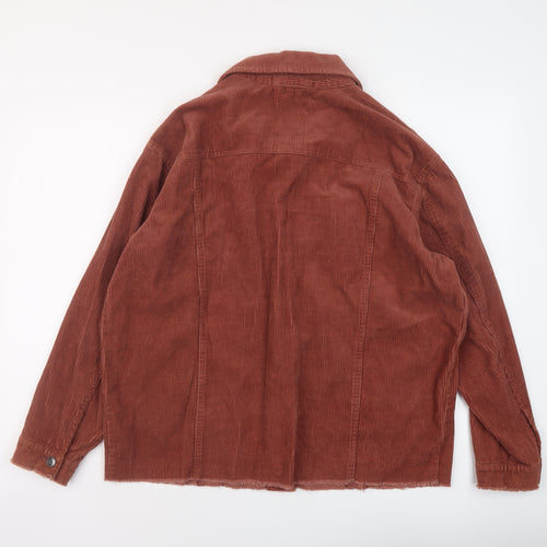 Primatkr Womens Pink Jacket Size 12 Button