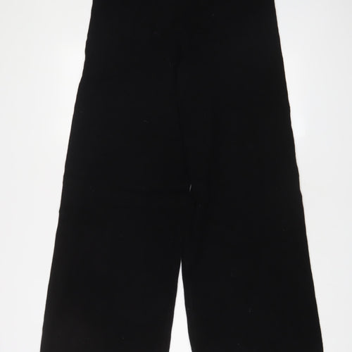 Autograph Womens Black Cashmere Trousers Size S L31 in Regular