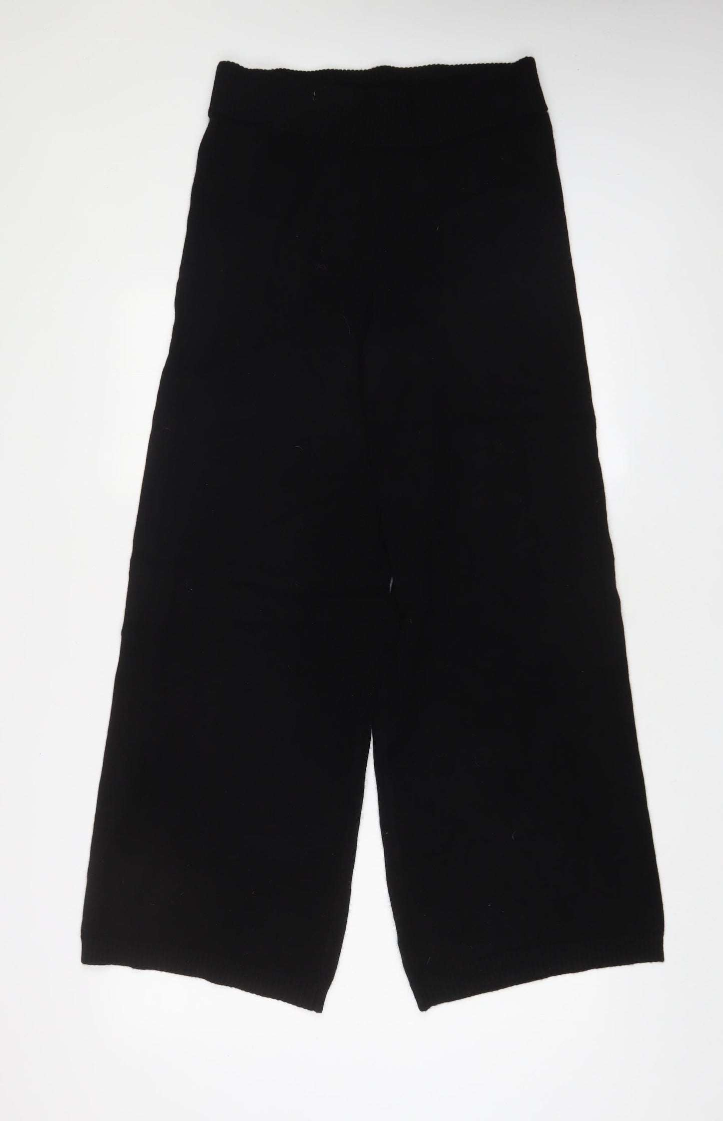 Autograph Womens Black Cashmere Trousers Size S L31 in Regular
